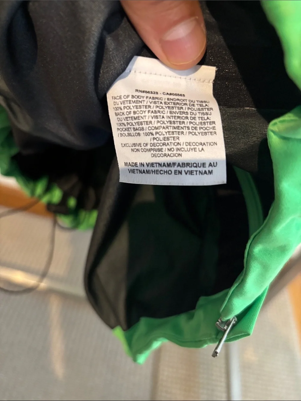 Nike Golf Storm Fit Green Men's Waterproof Performance Half-Zip Jacket